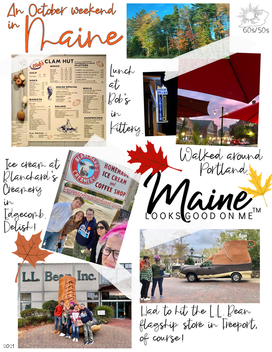 An October Weekend in Maine