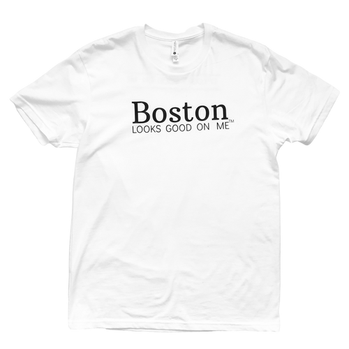 Boston looks good on me short-sleeve T-shirt